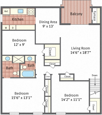 Floorplan - Hollidaysburg Manor
