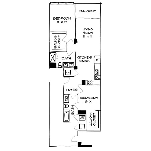 Floorplan - Flamingo Point