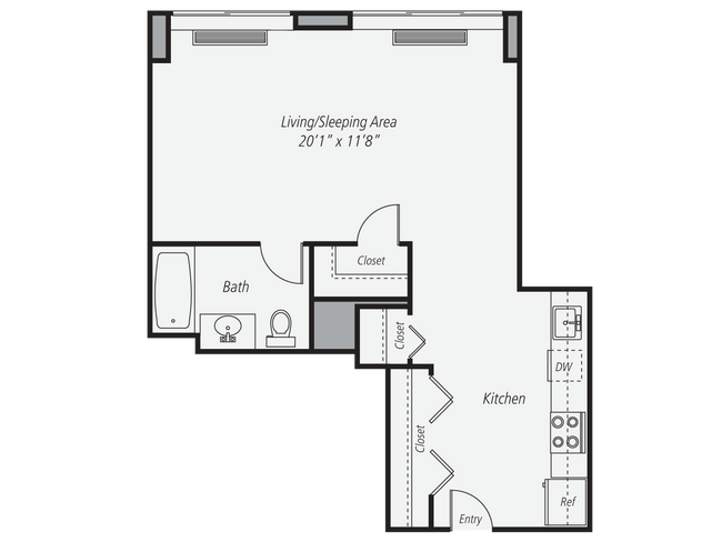 Floorplan - AVA High Line