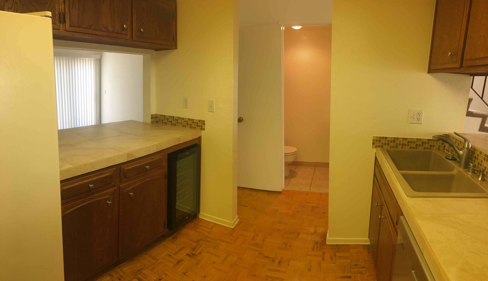 Kitchen & Half-Bath - 3033 Hollycrest Dr