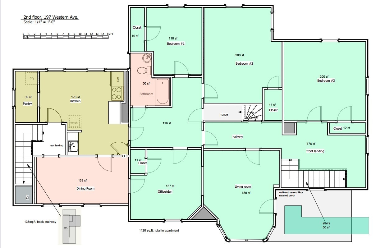 Floor Plan - 197 Western Ave