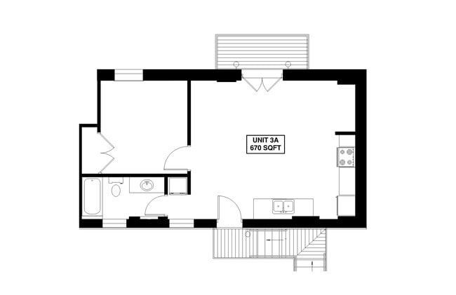 Floorplan - The Residences at 218 E Main St