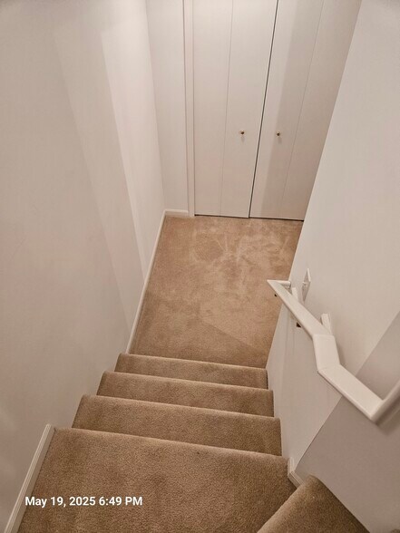 Basement stairway - 1608 Mallard Pond Dr