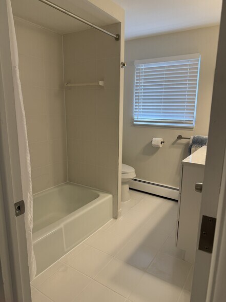 Updated bathroom with new vanity and fixture - 1133 Tienken Ct
