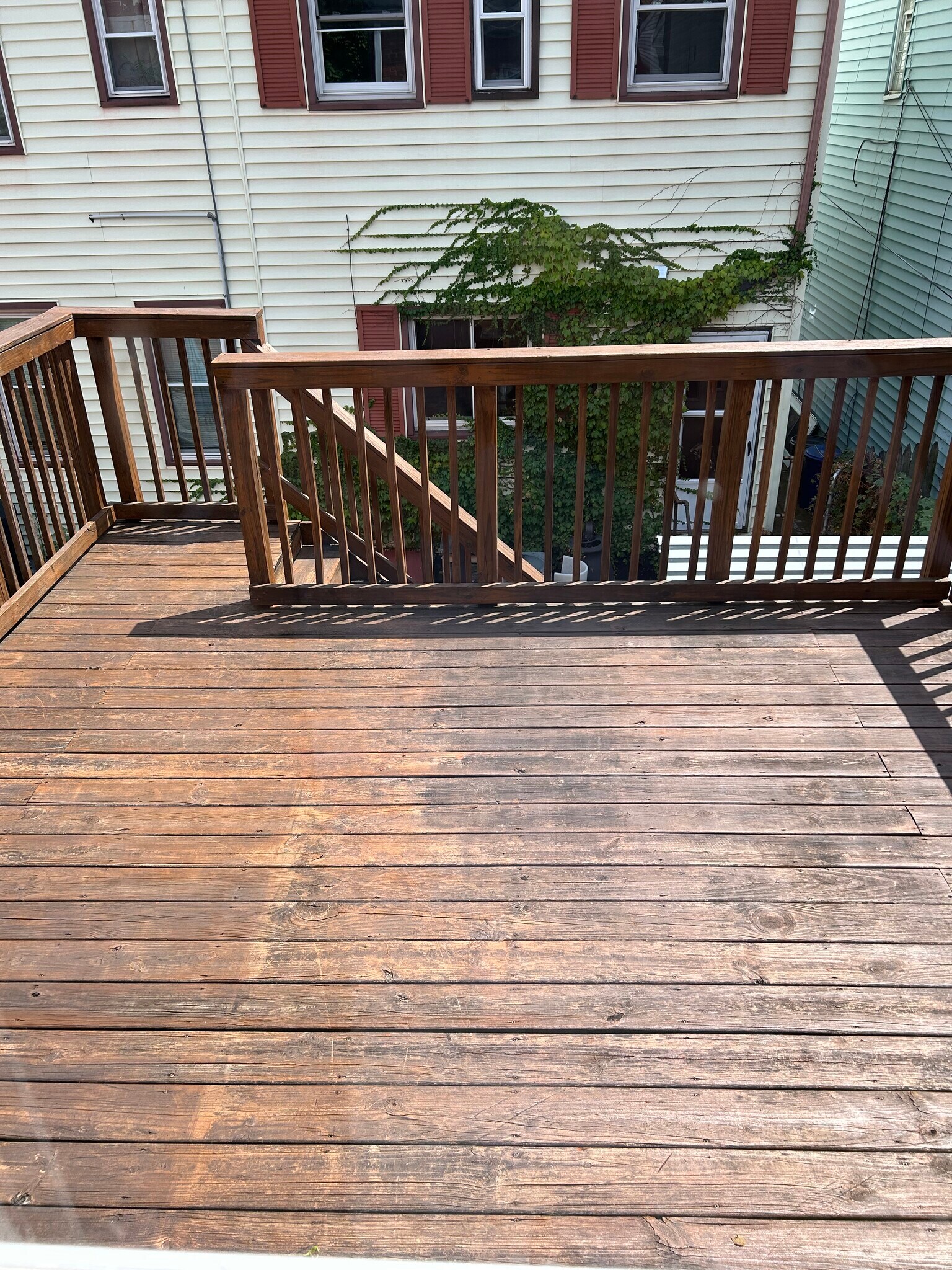 Back deck - 227 Taylor St