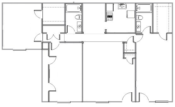 3BR/2BA - Summit Park Apartments