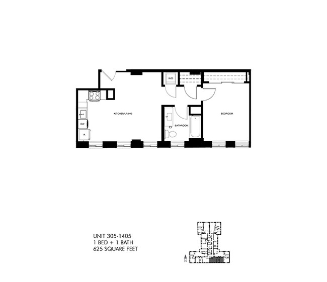 Floorplan - Park Heights by the Lake Apartments