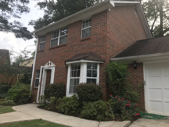Attached garage and driveway parking. Can park up to two cars. - 107 Swanton Hill Ct