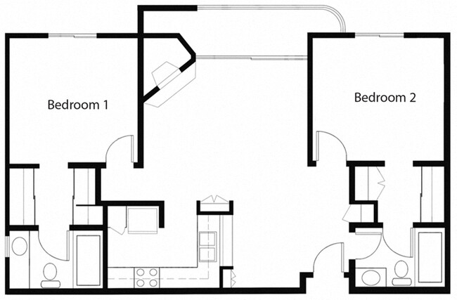 Floorplan - Midvale Towers