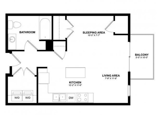 Floorplan - The Covington Apartment Homes