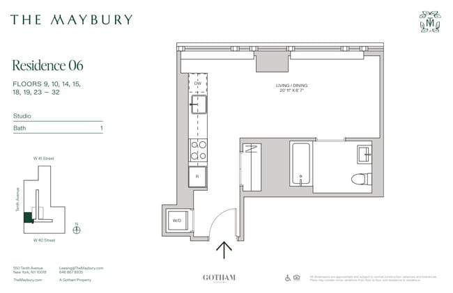 Floorplan - The Maybury