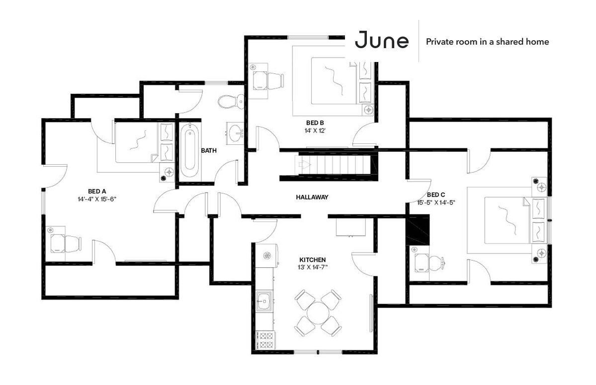Building Photo - Room in Shared 3 bed/1 bath home