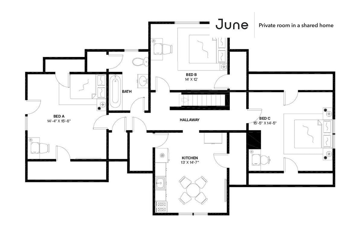 Building Photo - Room in Shared 3 bed/1 bath home in Roxbury