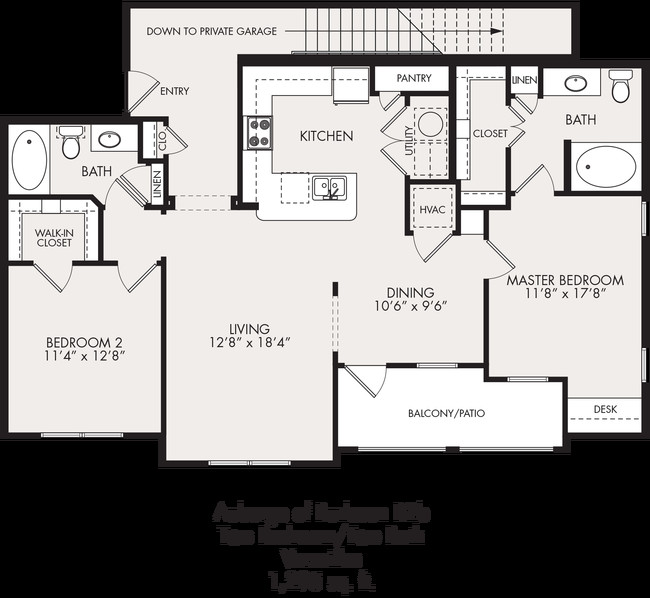 Floorplan - Auberge of Burleson