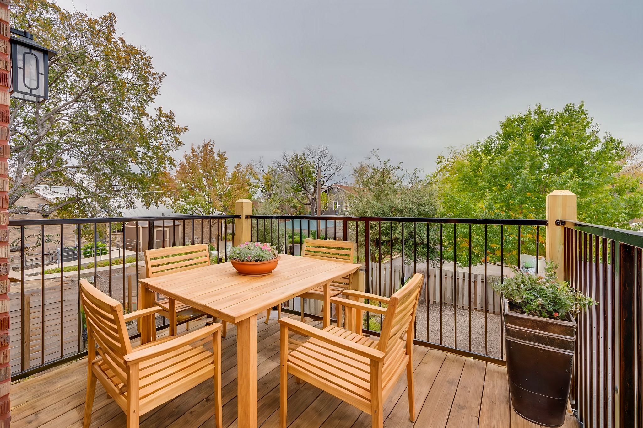 Shared Patio Staged - 316 W Cypress St