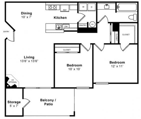 Floorplan - Mission Pointe by Windsor