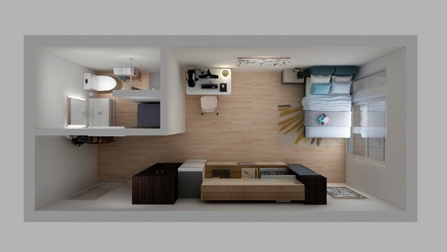 Floorplan - Ori on the Ave Apartments