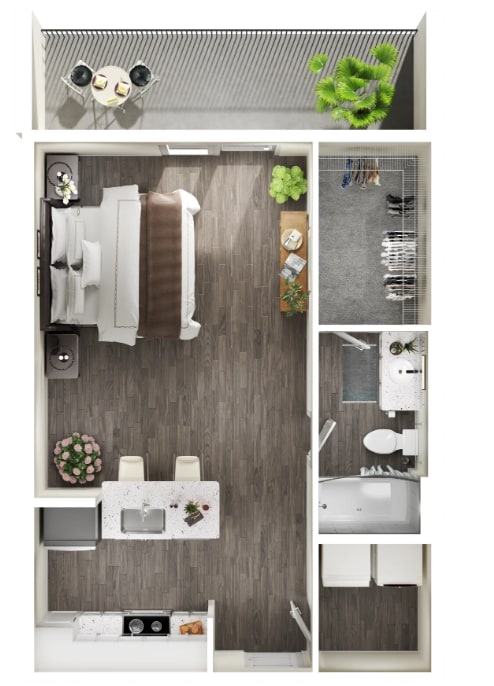 Floorplan - The Flats at Laurel & Pine