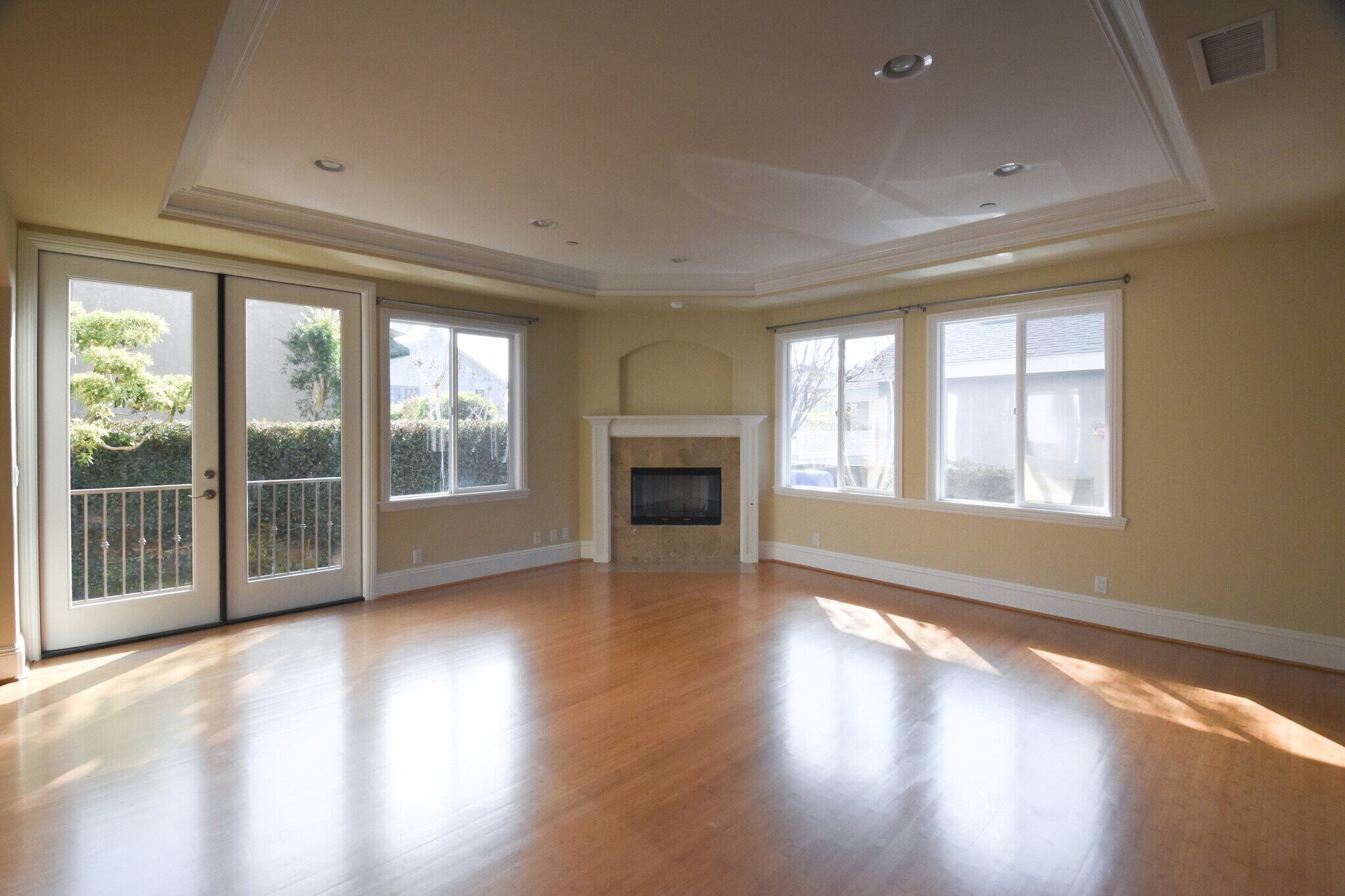 Living Room with Fireplace - 2212 Marshallfield Ln