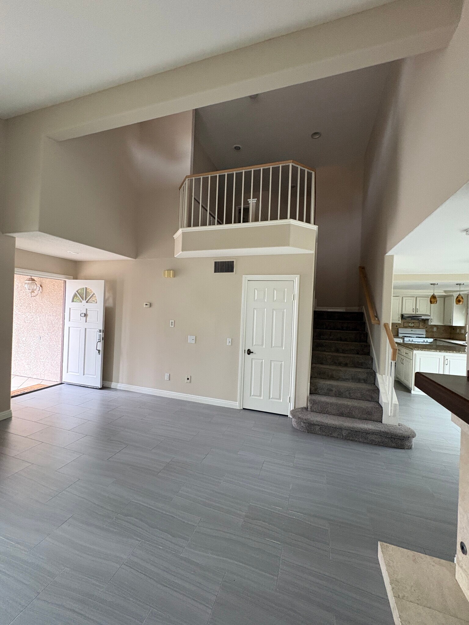 Living Rm stairs to 2nd flr balcony - 30061 Whitecap