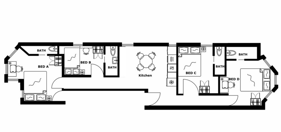 Building Photo - Private bedroom in 4 bed/4 bath Home