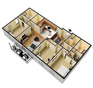 Floorplan - Roosevelt West Apartments