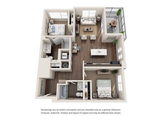Confluence At Three Springs - Riverside 2 - 2 BR, 2 BA - 2 Beds - 2 Baths - 1031 Sq. ft. - Confluence At Three Springs