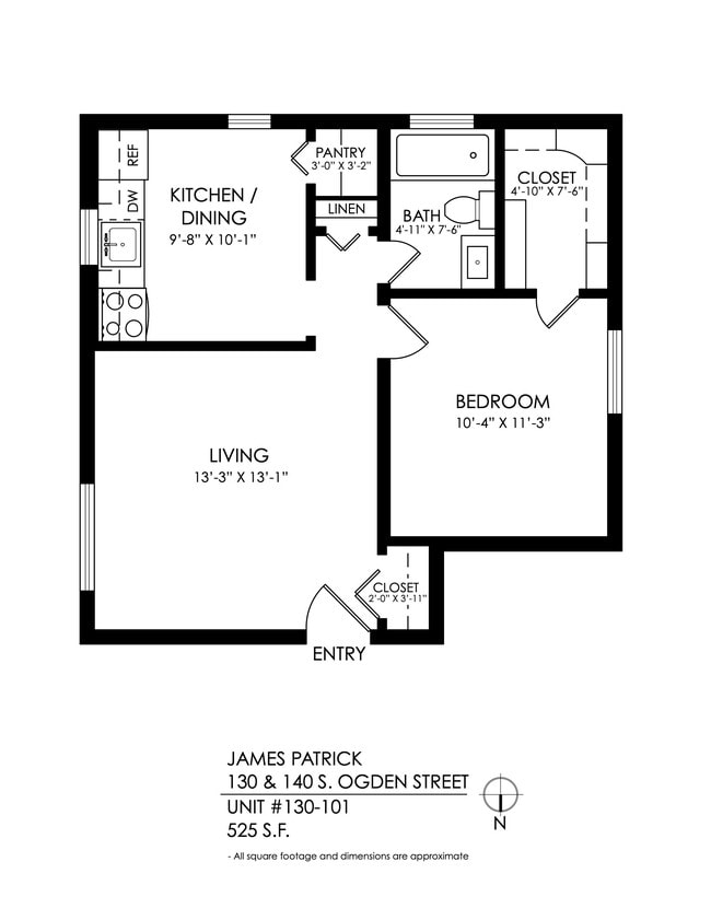 Floorplan - James Patrick