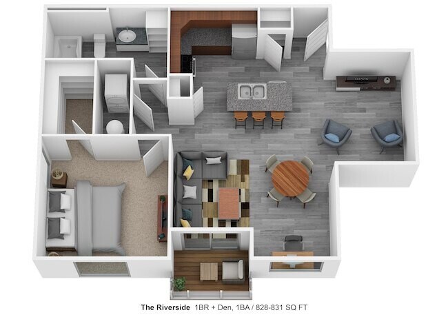 Floorplan - DeSales Flats Apartments*