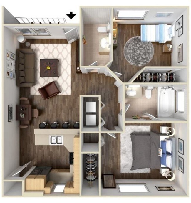 Floorplan - Monte Vista Villas