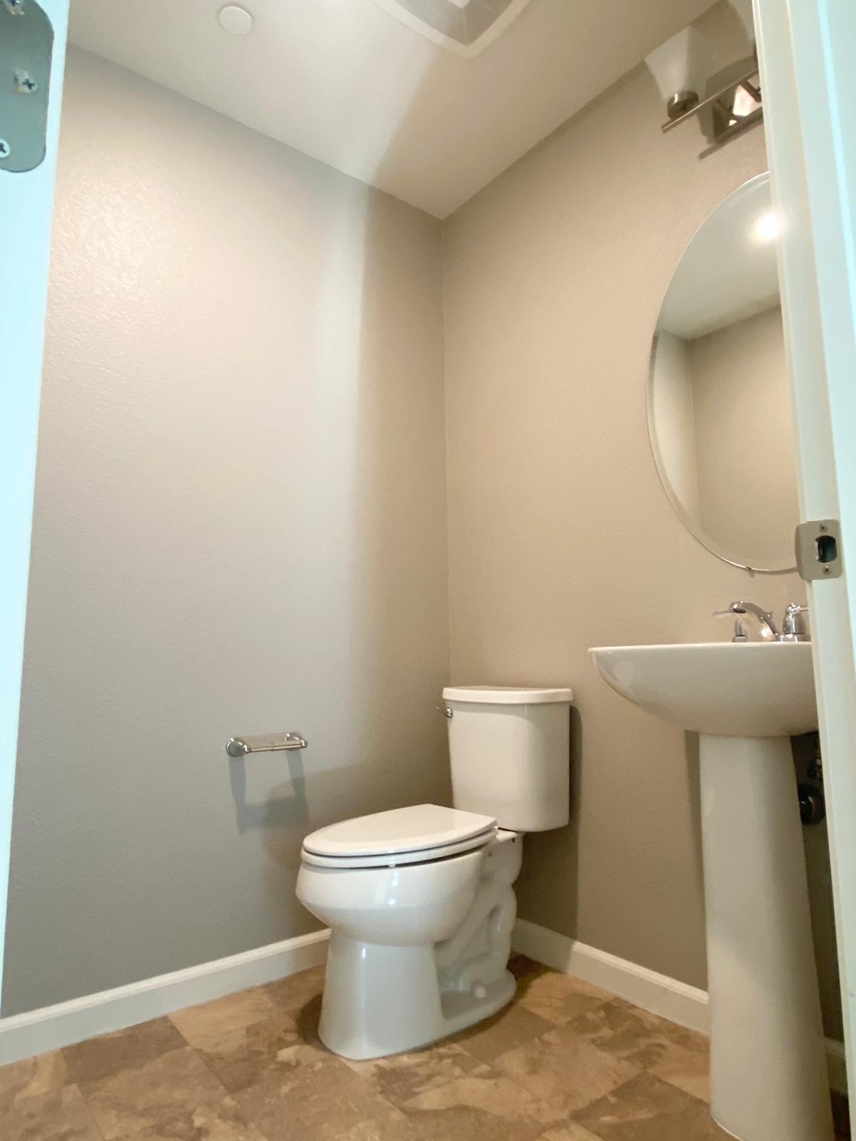Powder room on 2nd floor - 527 Clover Cir