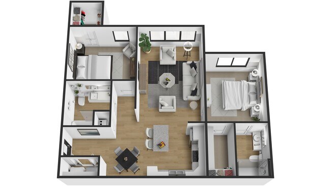 B1 - 2x2 - Brisas de Osceola Apartments