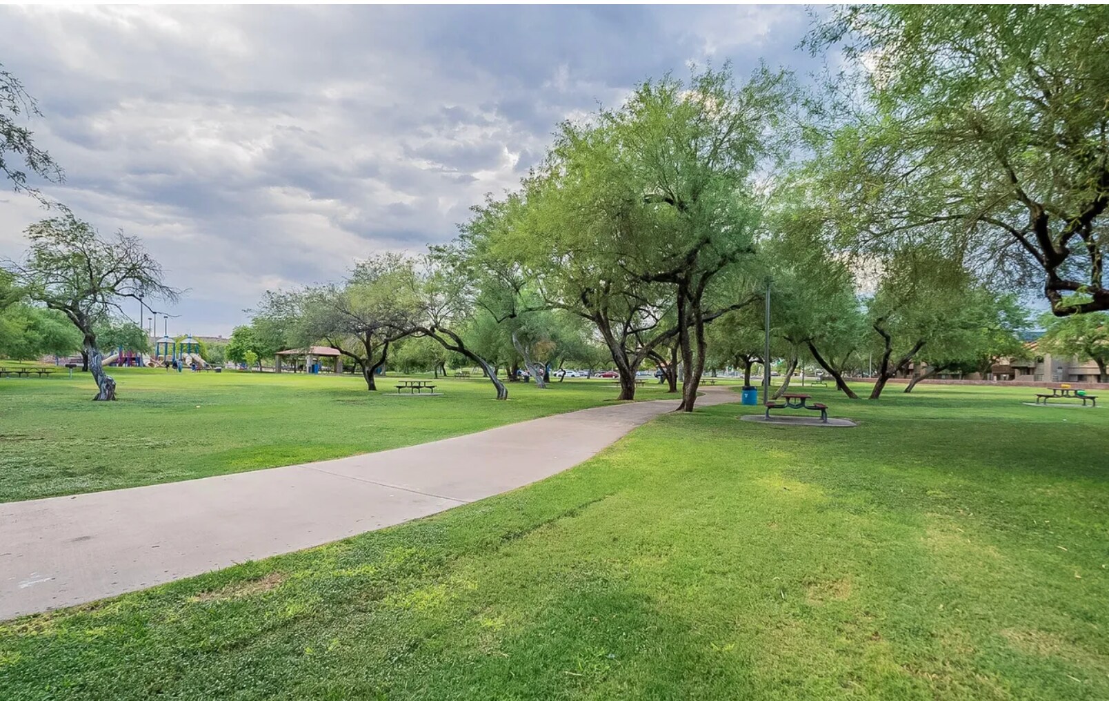 Lots of green space in the adjacent park - 819 N College Ave