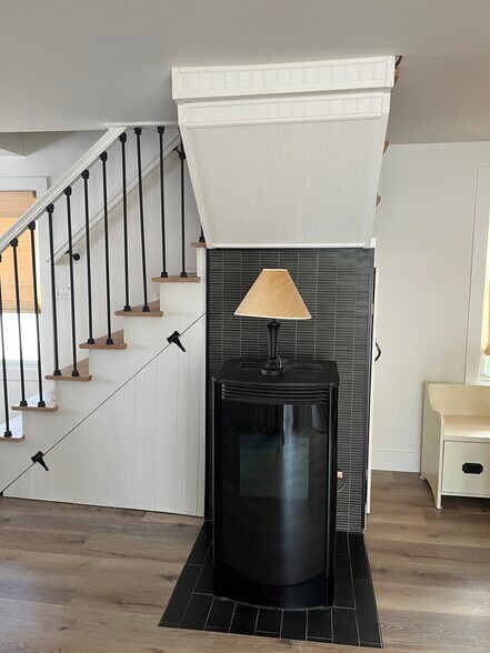 Pellet stove for cozy winters - 17 S Pine St