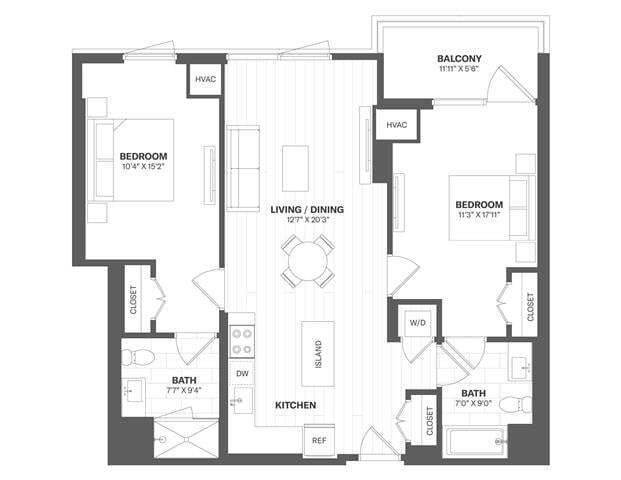 Floorplan - The Tides