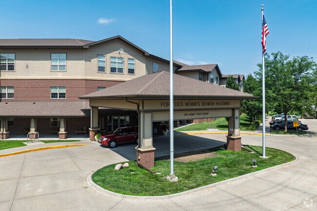 Entrance - Fort Des Moines Senior Housing