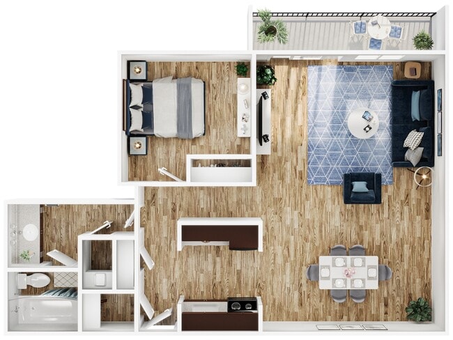 1x1 - Aviator Apartments