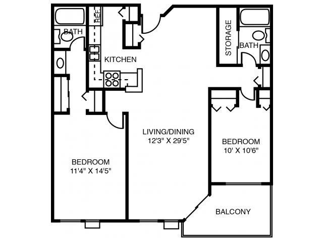 Floorplan - Parkside at Medicine Lake