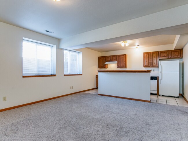 Lower Level Living Room and Kitchen - 500-508 N. 12th