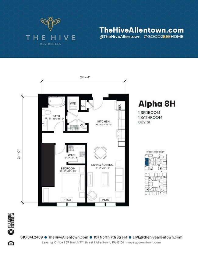 Floorplan - The Hive