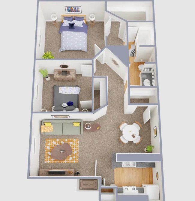 2x1 Austin .png - Bridgewater Apartments