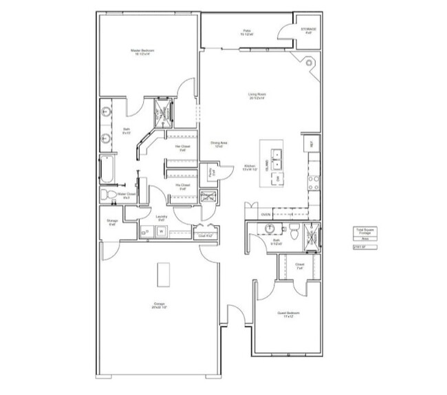 Floorplan - The Villas of Lakewood