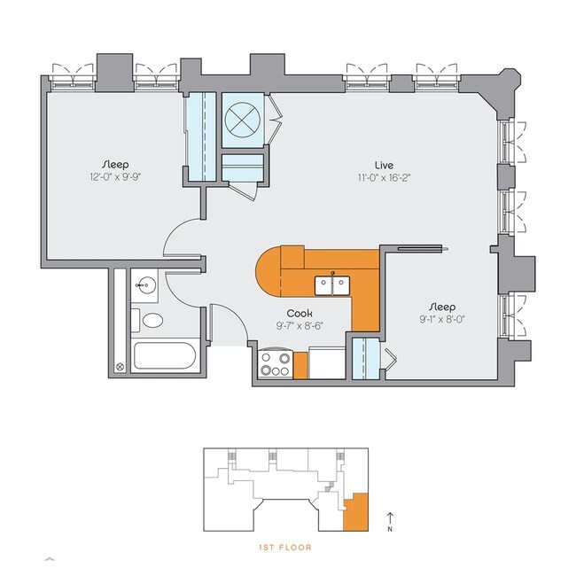 Floorplan - Clyde Manor