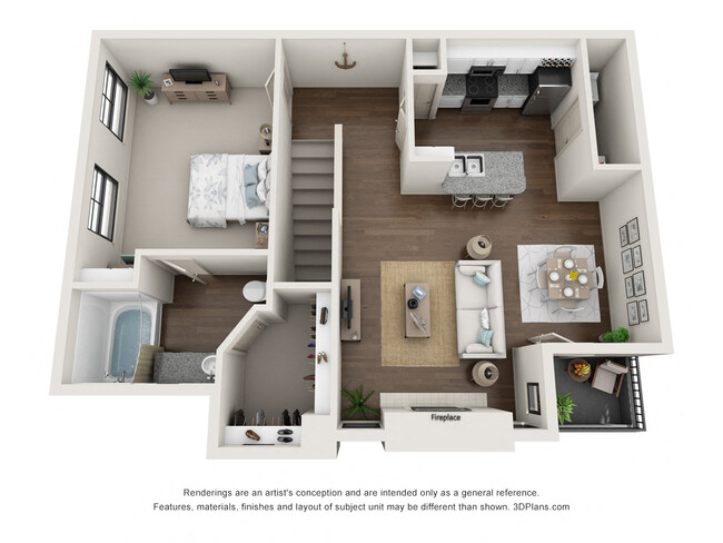 Floorplan - The Brownstones