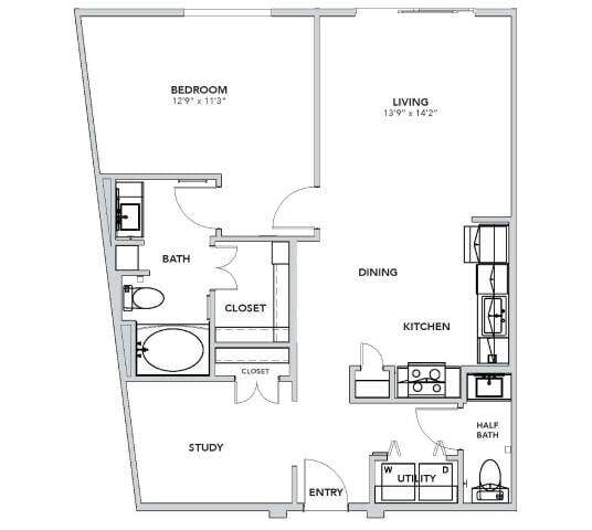 Floorplan - Cypress at Trinity Groves III