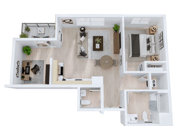 Floorplan - Echo 55