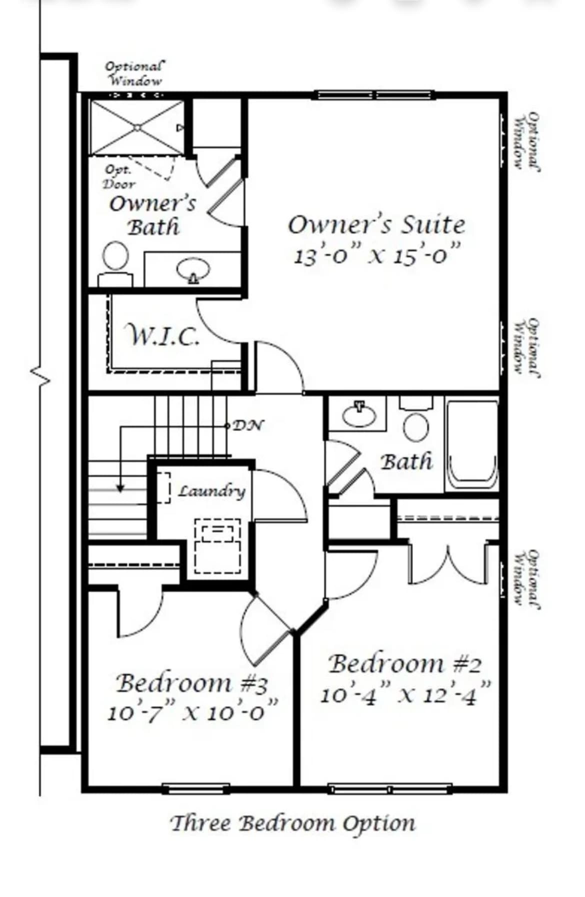 Second floor plan - 3046 Deptford St