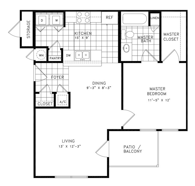 Floorplan - Majors Place