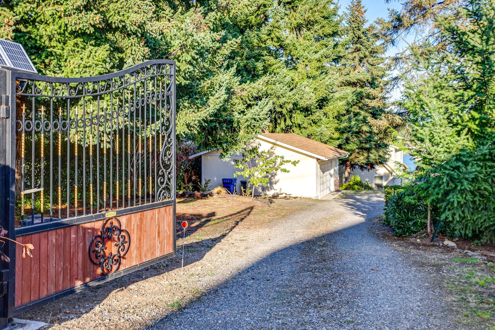 Gate to the house - 26332 135th Ave SE