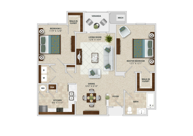 Floorplan - Siena Luxury Residences